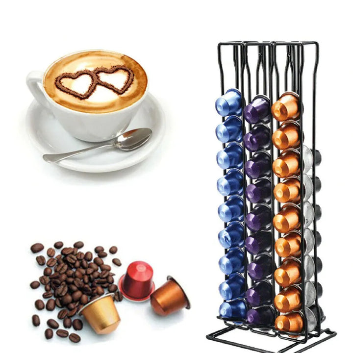 Viskana Stylish Standing Holder for Coffee Capsules – Space-saving and Modern