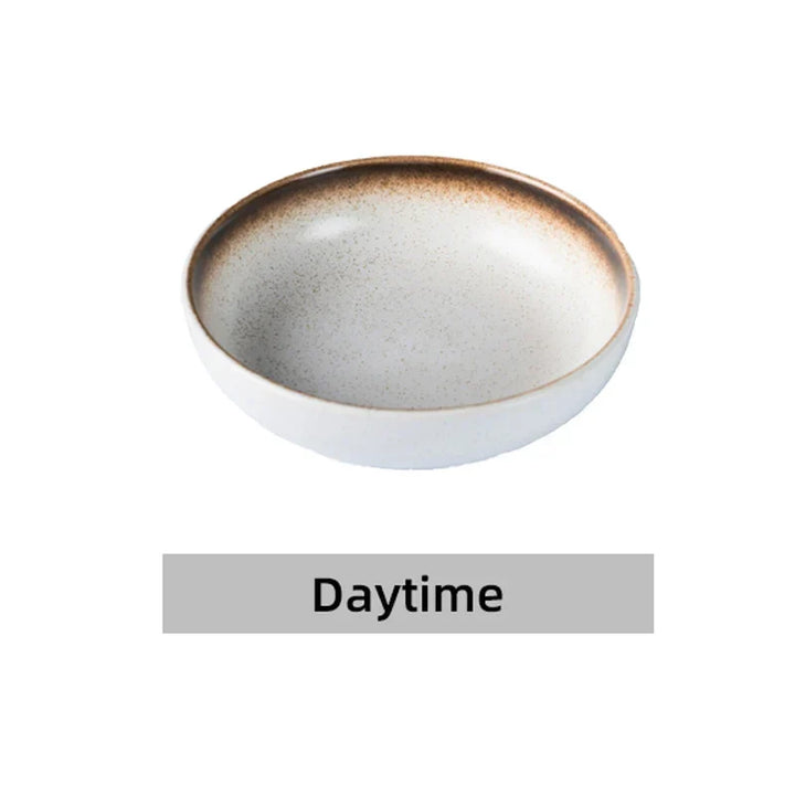 6/8/10" Deep Shallow Ceramic Dinner Dish Porcelain Tableware Plate Viskana