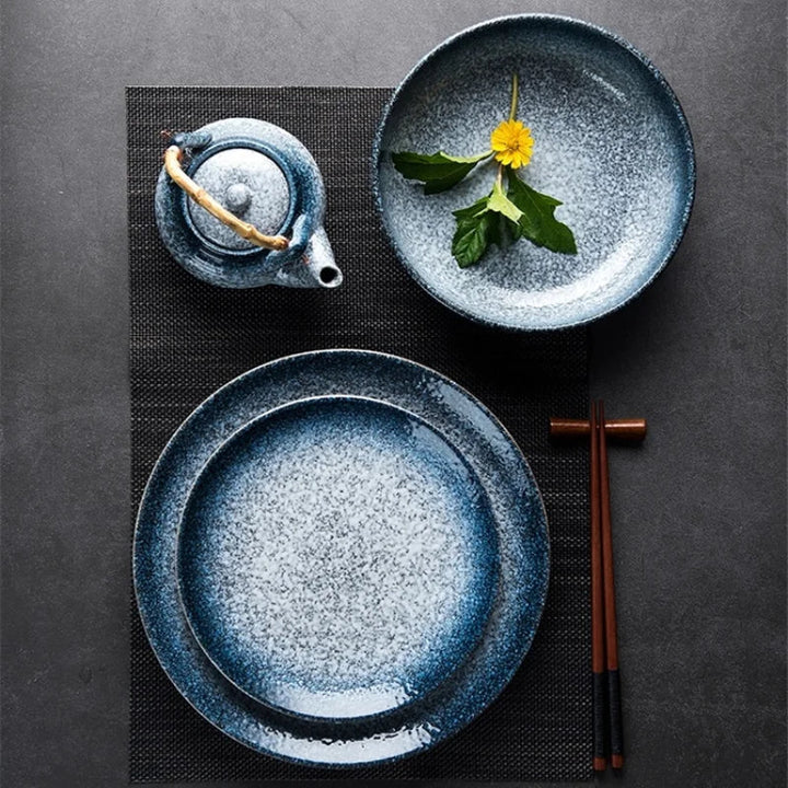 6/8/10" Deep Shallow Ceramic Dinner Dish Porcelain Tableware Plate Viskana