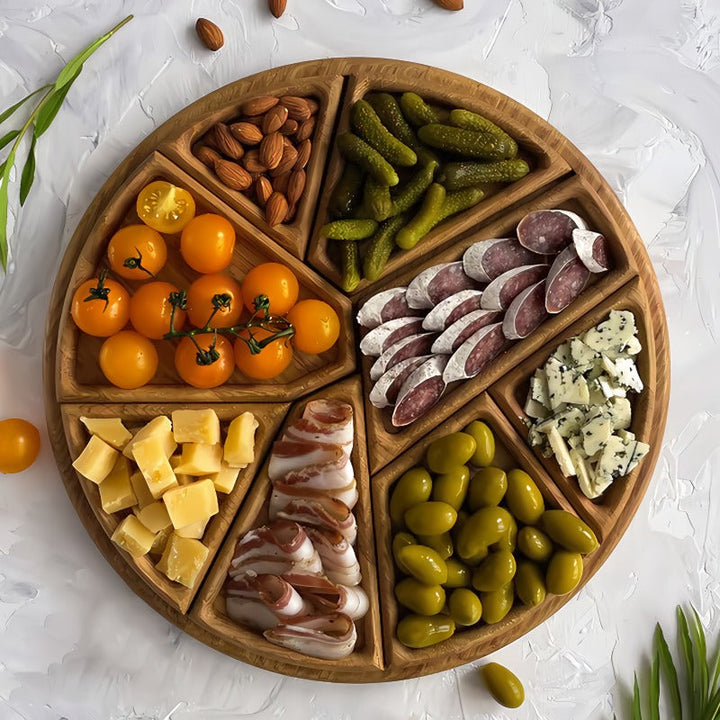 Viskana Jigsaw Puzzle Tray - Wood with Removable Dividers