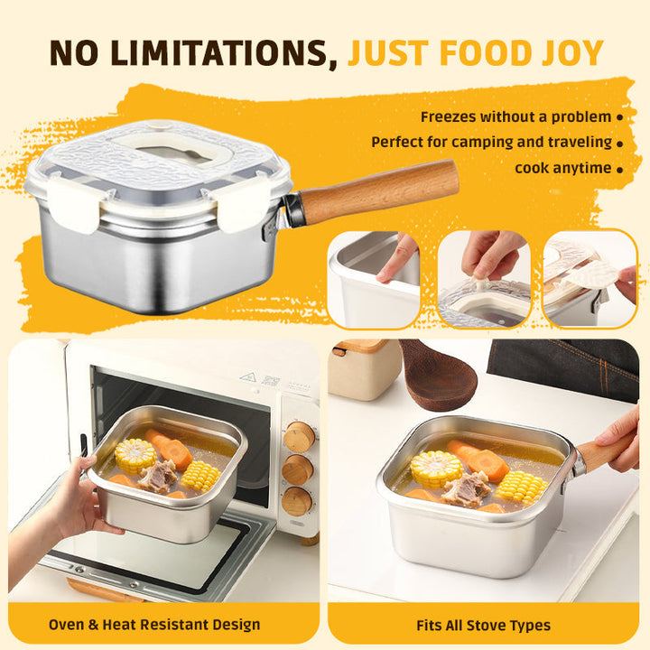 CrispEase Stainless Steel Deep Fryer — Enjoy crispy, healthy meals everywhere at any time completely stress-free! Viskana