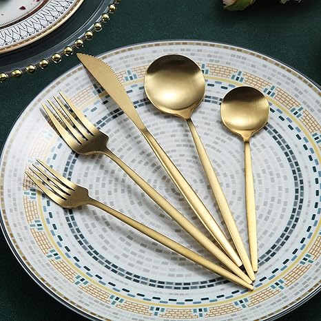 Viskana Minimalist Stainless Steel Cutlery Elegant Simplicity