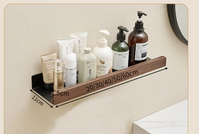 CulinaWood Kitchen Wall Shelf Viskana