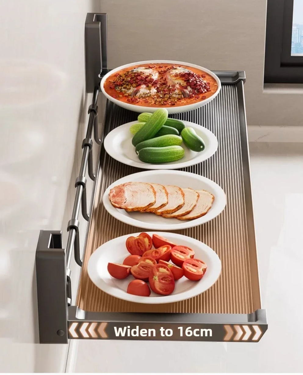 FlexiRack – Collapsible Spice Rack with Hooks Viskana