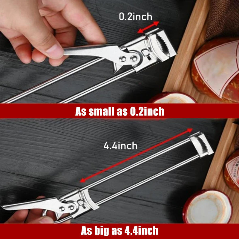 Portable adjustable stainless steel can opener Viskana