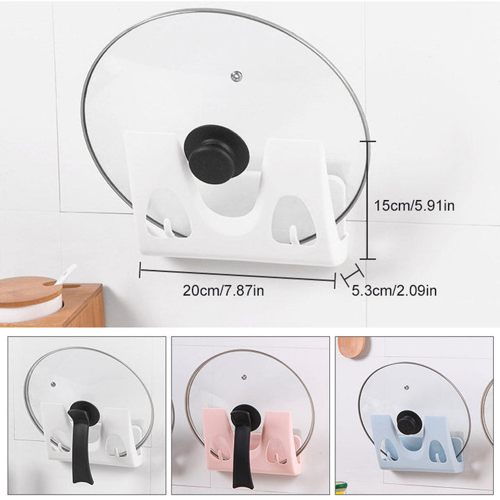 Double Hook Pot Cover Rack Viskana