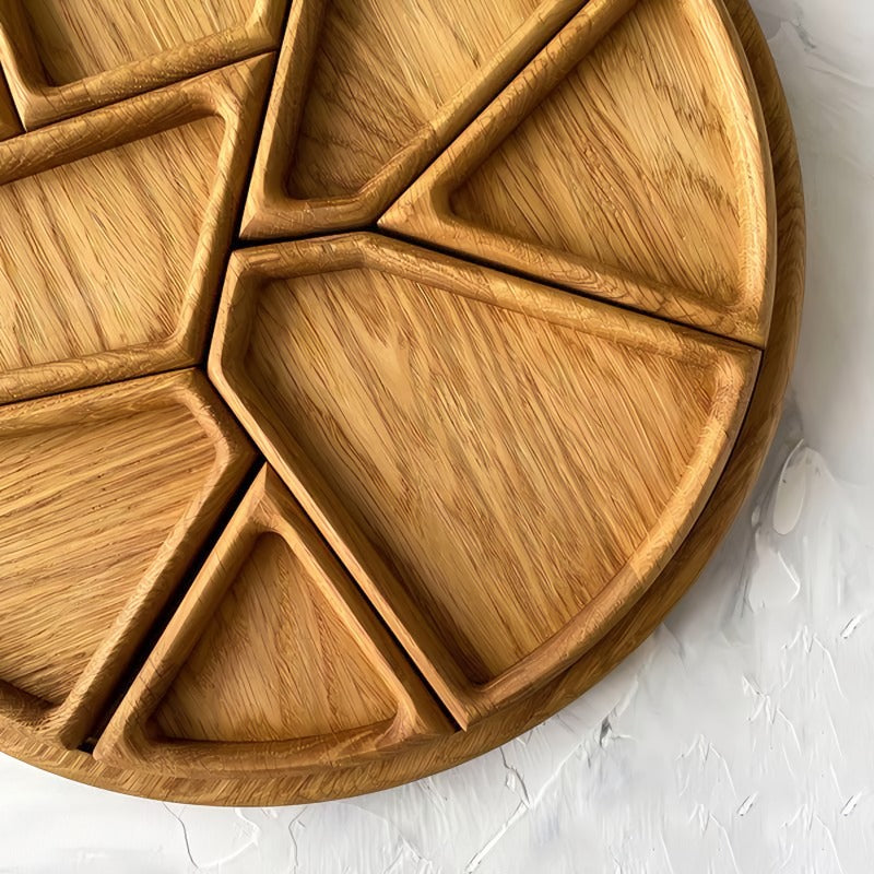 Viskana Jigsaw Puzzle Tray - Wood with Removable Dividers
