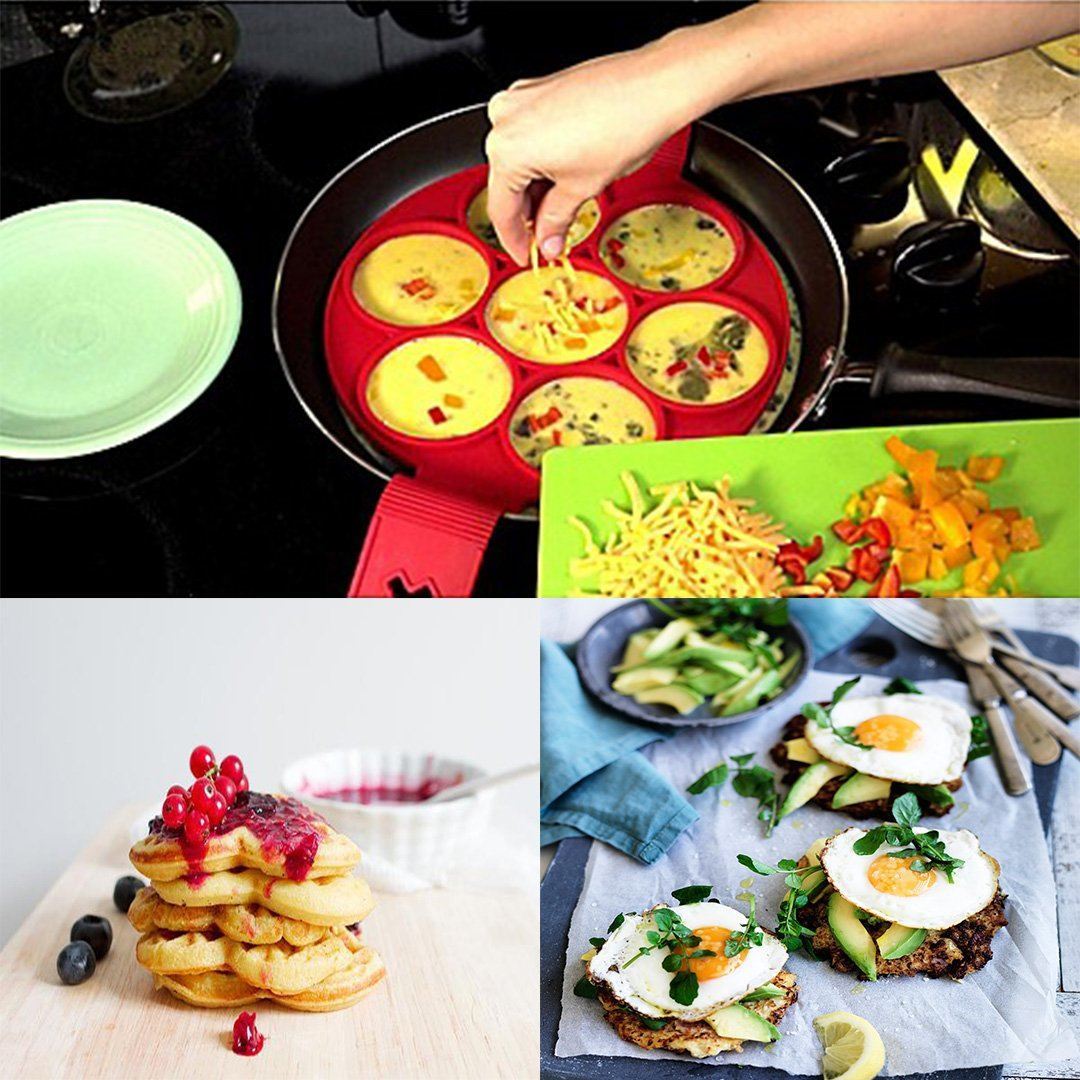 Viskana Non-stick silicone baking mold for pan