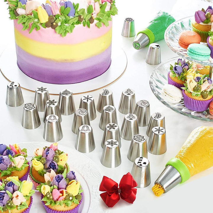 Viskana Christmas Baking Piping Nozzle Set