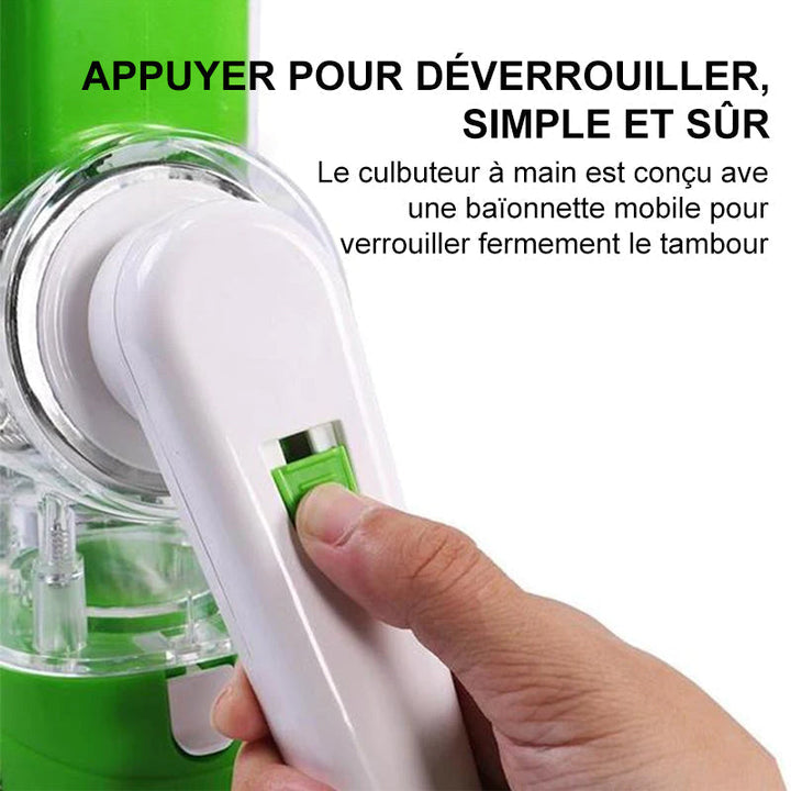 3-in-1 rotary cheese grater vegetable slicer | Viskana