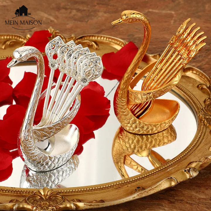 Viskana SwanLuxe – Enhance coffee experiences with stylish swan-shaped spoons