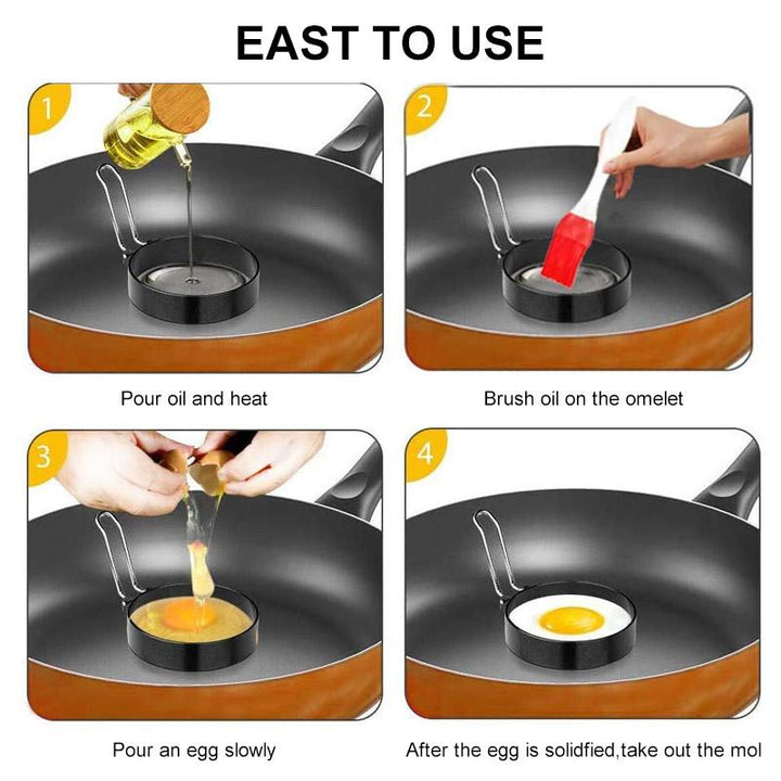 Viskana Non-Stick Omelette Ring Mold