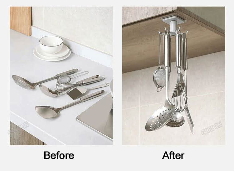 Viskana TWISTRACK - Rotatable Kitchen Utensil Holder