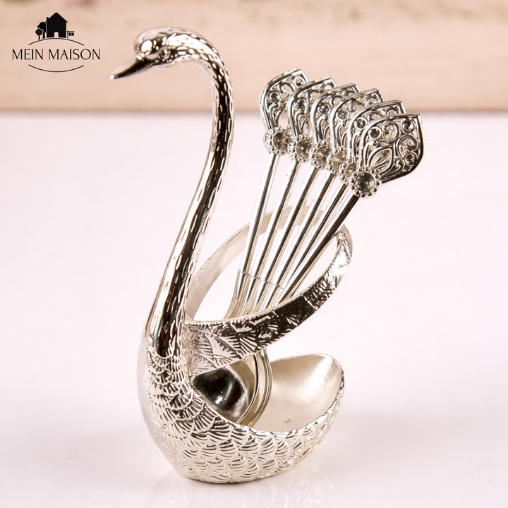 Viskana SwanLuxe – Enhance coffee experiences with stylish swan-shaped spoons