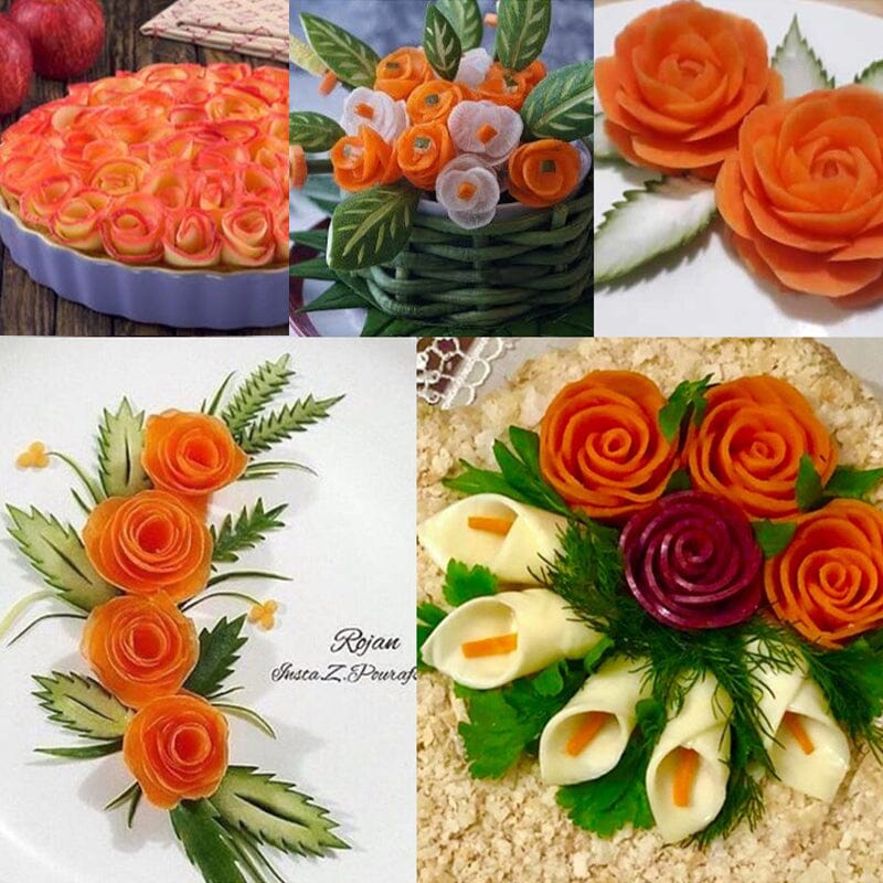 Viskana Spiral Funnel Flower Roller