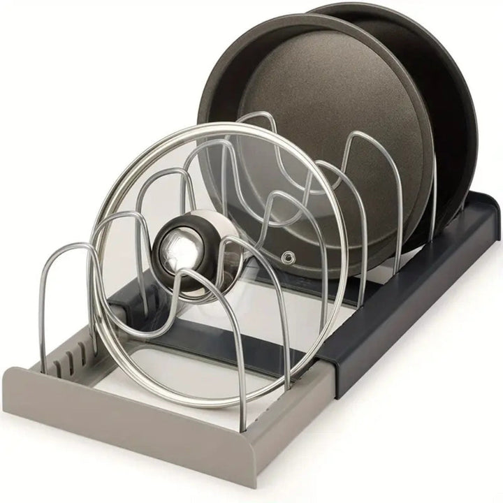 Viskana Expandable Pot and Pans Organizer Rack