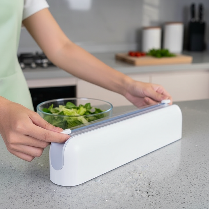 Viskana Kitchen Film Cutter Storage Dispenser Box