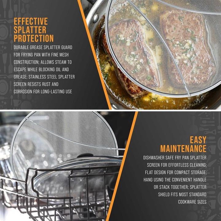 Viskana Stainless Steel Pan Screen