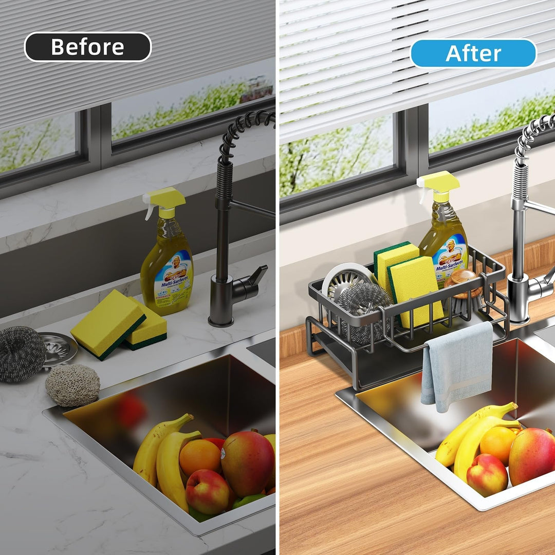 Viskana Self-Draining Kitchen Sponge Holder