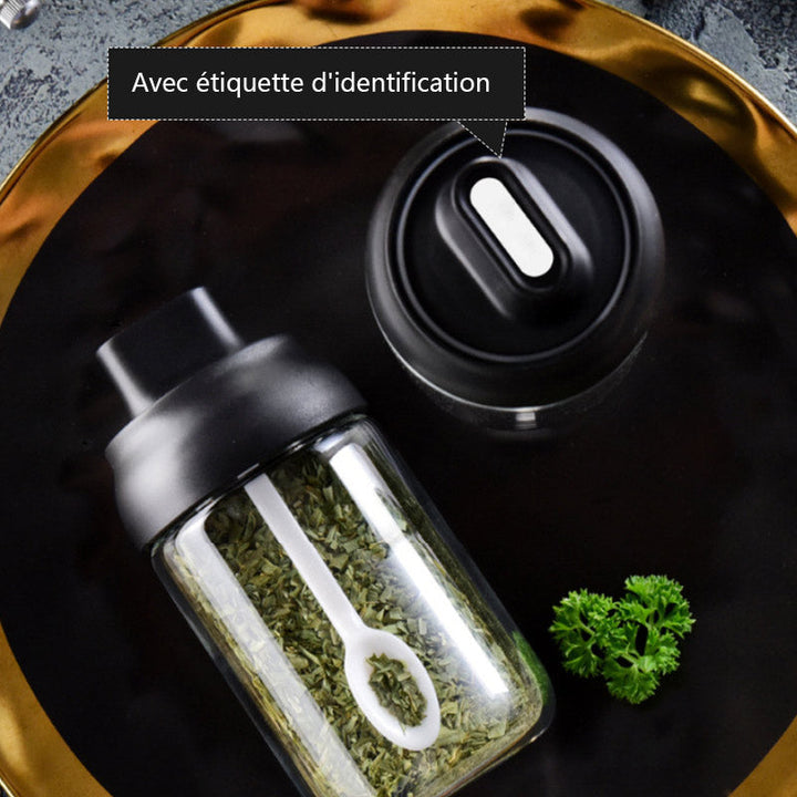 Spice jar with spoon Viskana