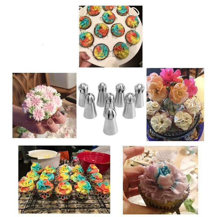 Viskana Cake Baking Decor Tool Set (8 PCs)