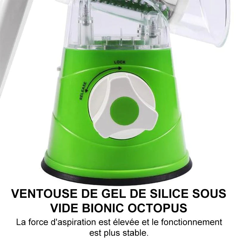 3-in-1 rotary cheese grater vegetable slicer | Viskana