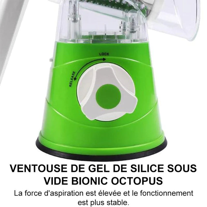 3-in-1 rotary cheese grater vegetable slicer | Viskana