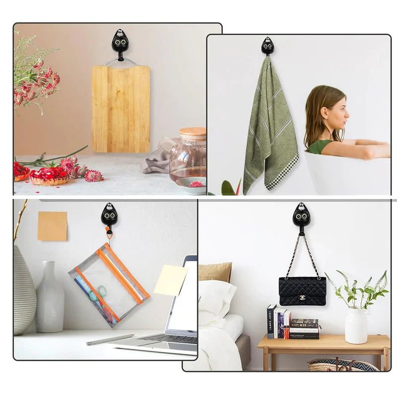 Viskana Creative Cute Wink Cat Hooks