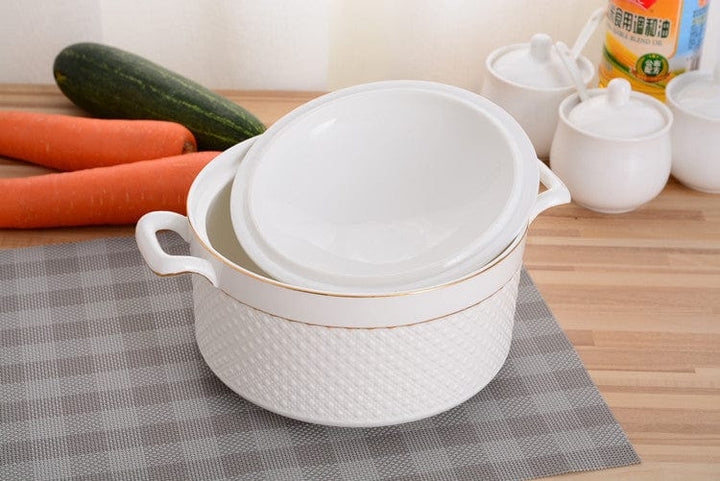 Agnes Ceramic Soup Pot | Viskana