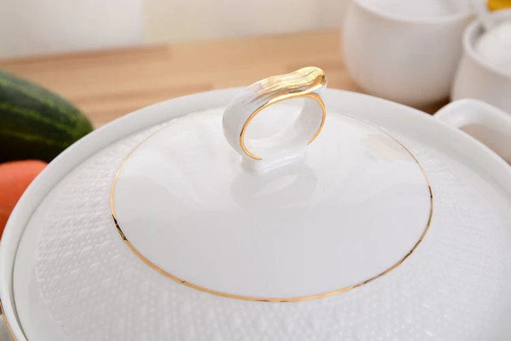 Agnes Ceramic Soup Pot | Viskana