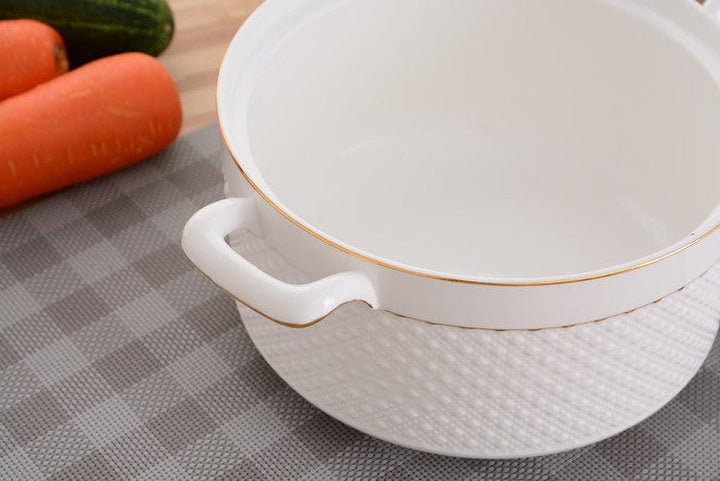 Agnes Ceramic Soup Pot | Viskana