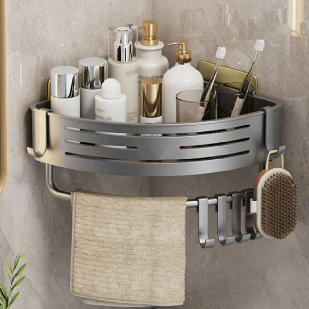 Viskana Aluminum Corner Shower Caddy Rack