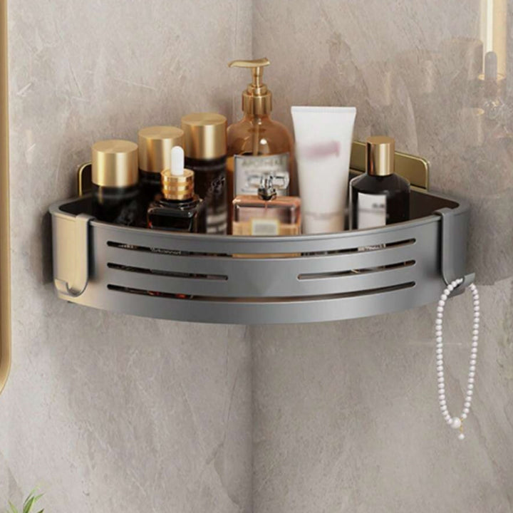 Viskana Aluminum Corner Shower Caddy Rack