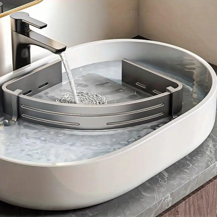 Viskana Aluminum Corner Shower Caddy Rack