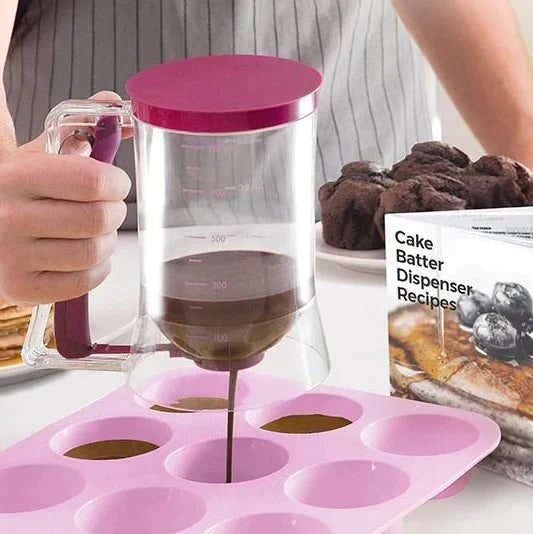 QuickServe Dispenser - Pancakes & Cupcakes Easy Viskana