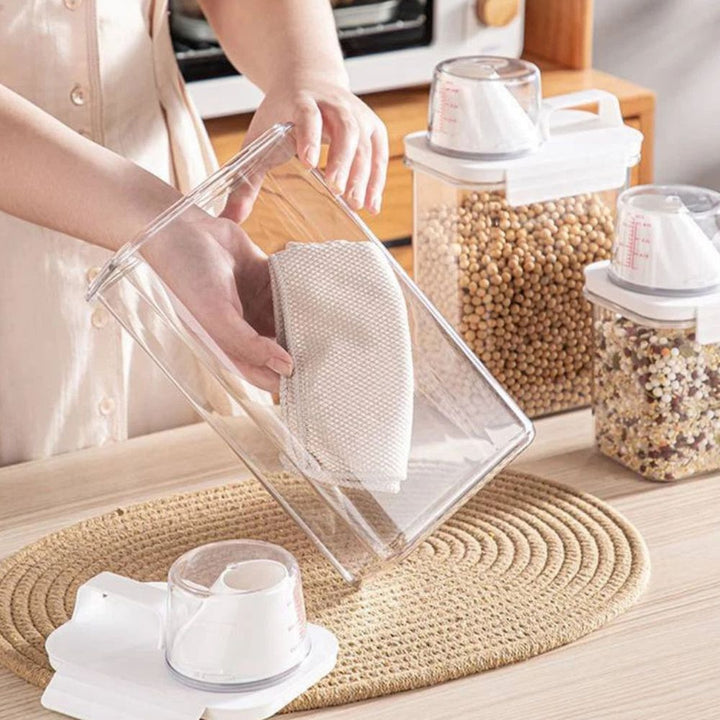 Viskana Clear Cereal and Grain Organizer