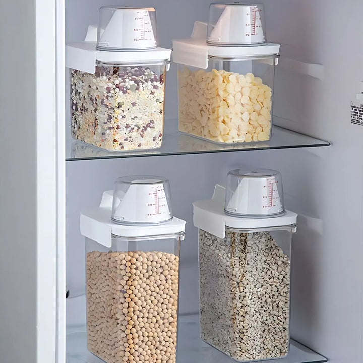 Viskana Clear Cereal and Grain Organizer