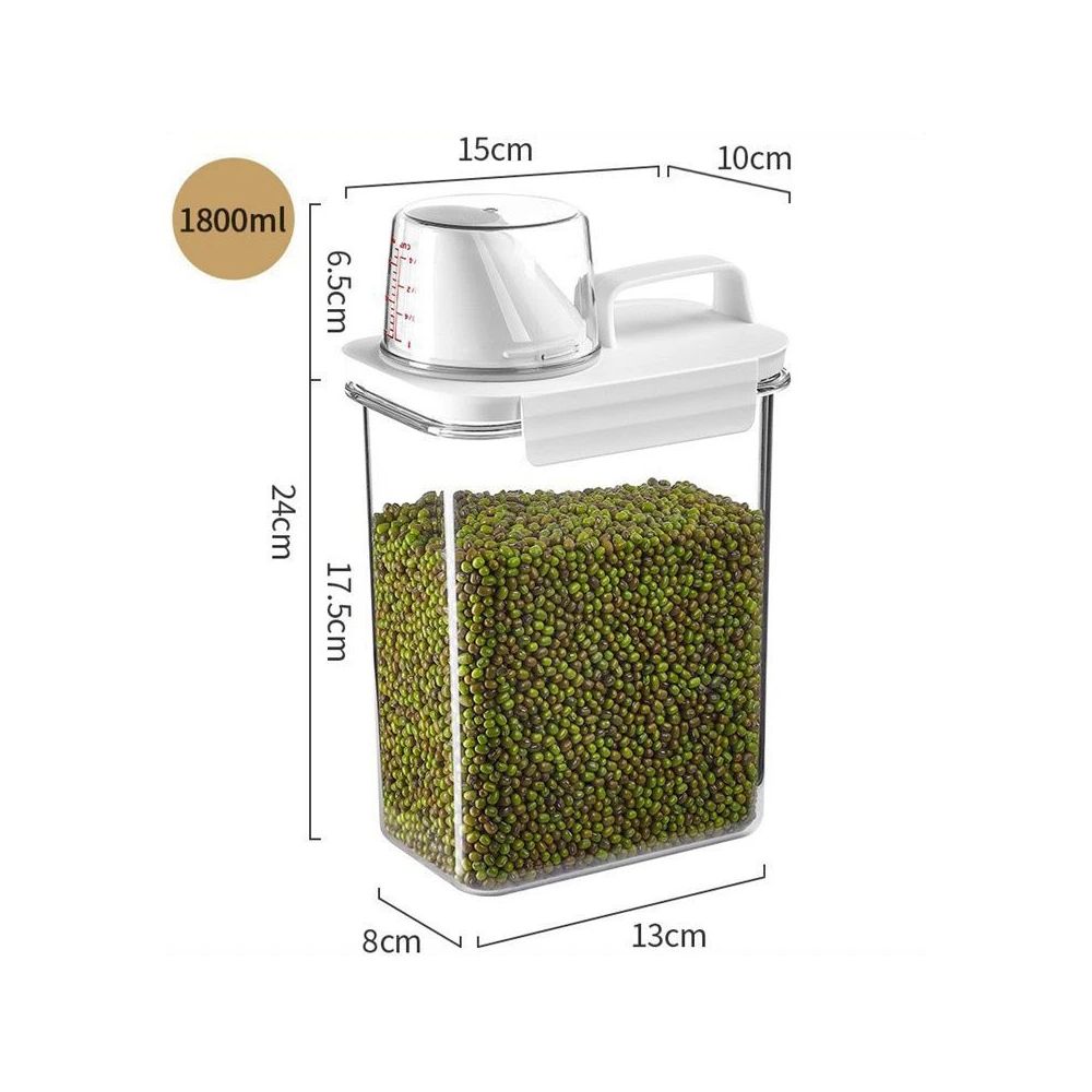 Viskana Clear Cereal and Grain Organizer