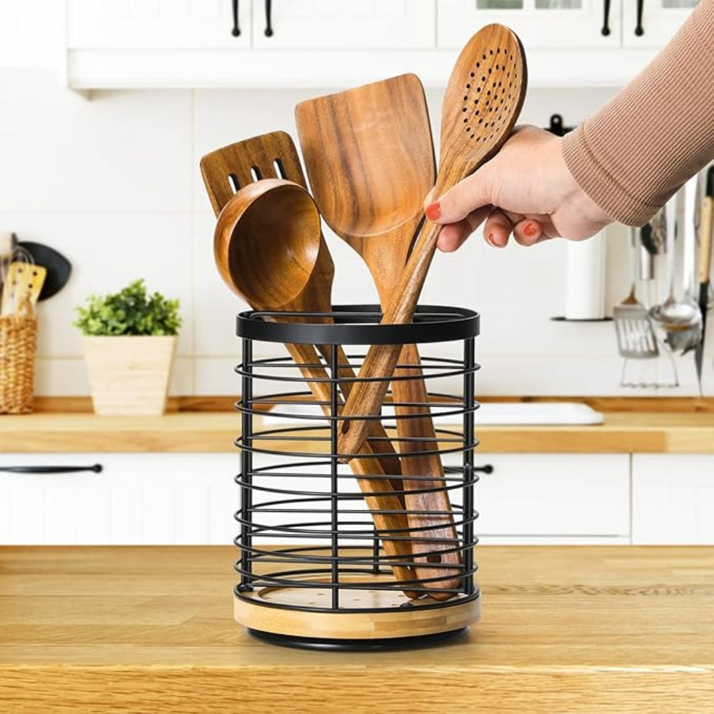 Viskana Brunn Kitchen Utensil Holder Organizer