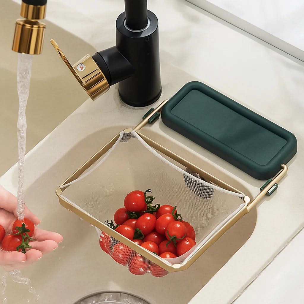 Viskana Foldable Sink Strainer for a Tidy Kitchen