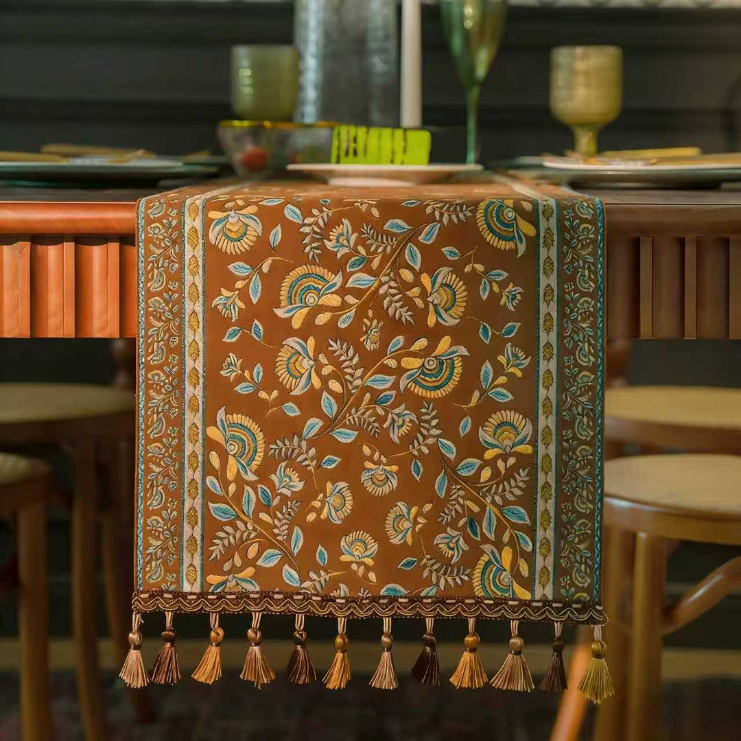 Viskana European and American - Style Chenille Tablecloth