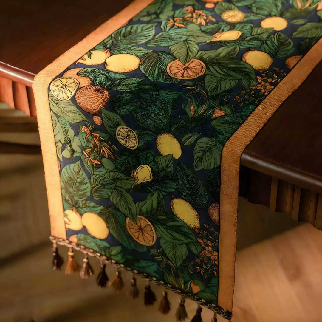 Viskana European and American - Style Chenille Tablecloth