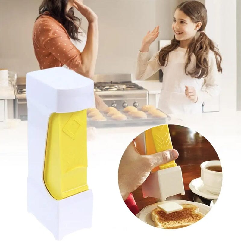 One Click Stick Butter Cutter Cheese Splitter Slicer | Viskana