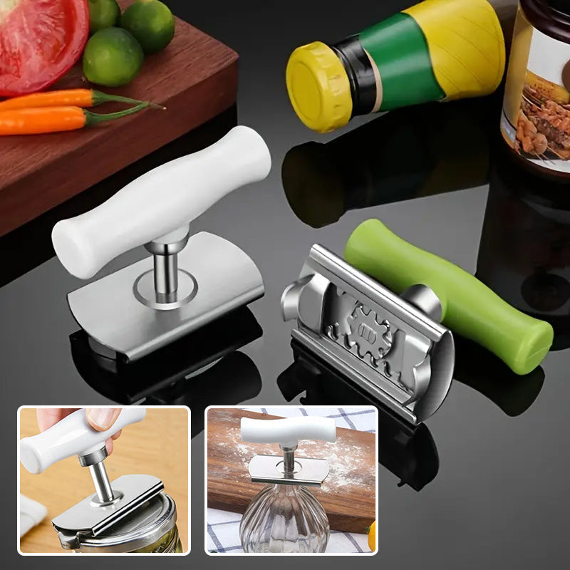 Size-adjustable can opener made of stainless steel Viskana