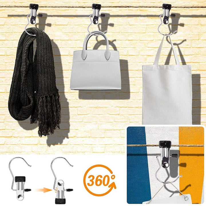 Viskana Hanging hooks/clips in stainless steel