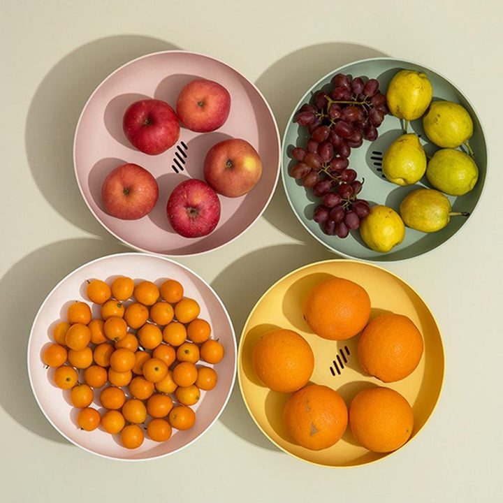 Viskana Pastel colored fruit tray