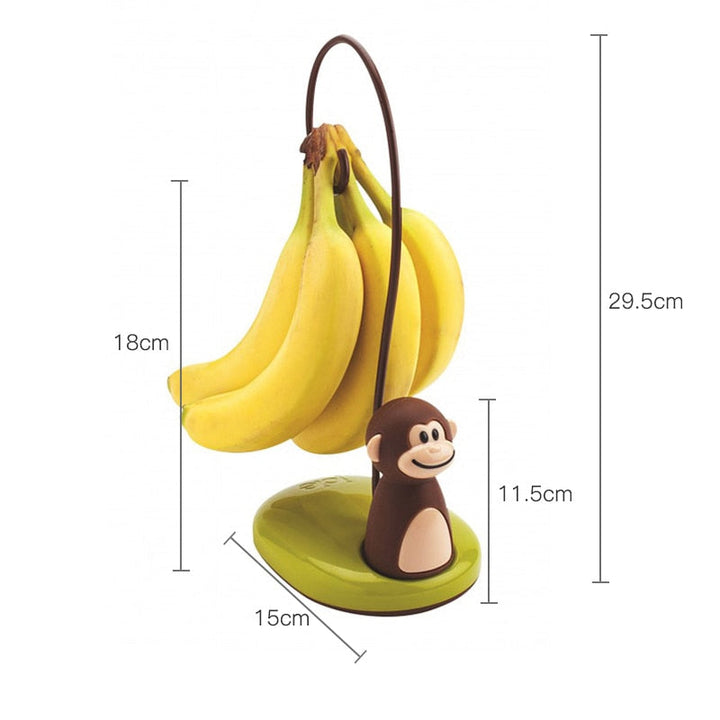 Viskana Monkey Shape Kitchen Banana Hanger Stand