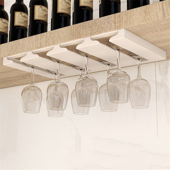Viskana Under Cabinet Glass Organizer Rack