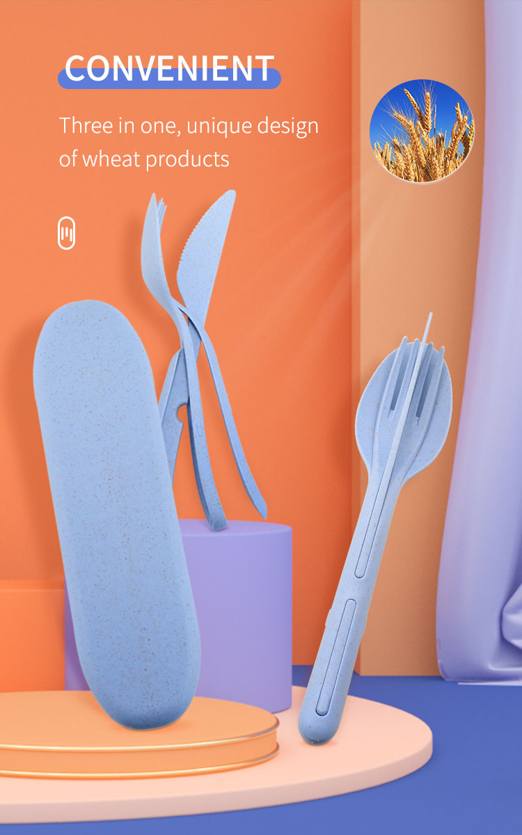 Portable All-in-one Travel Cutlery Set Viskana