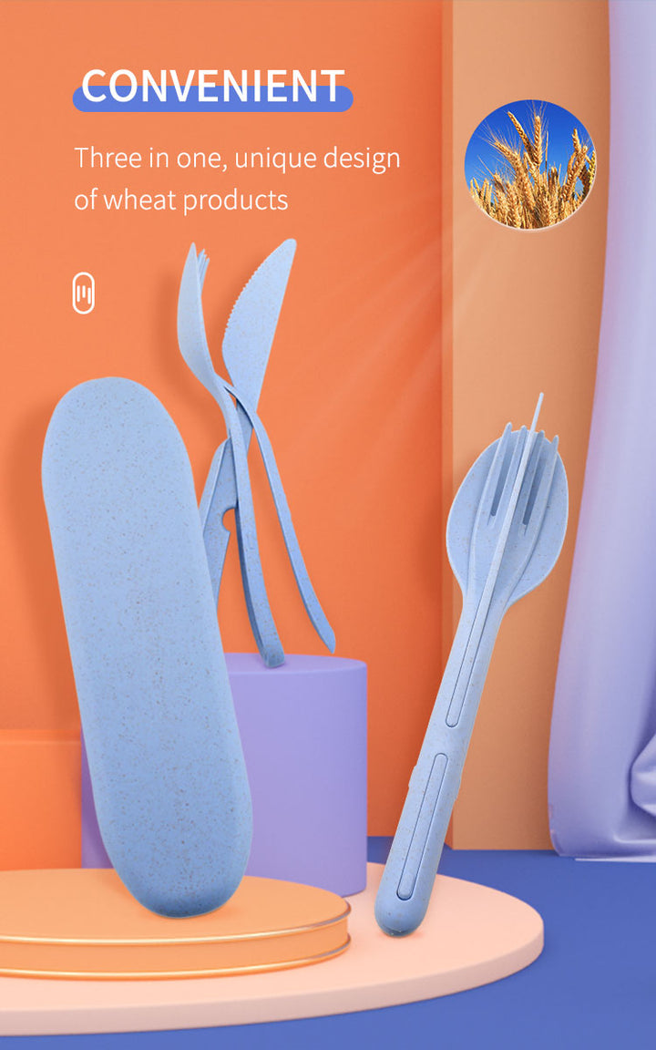 Portable All-in-one Travel Cutlery Set Viskana